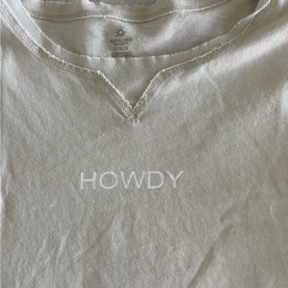 Howdy Cropped Tee - Picture 3 of 3